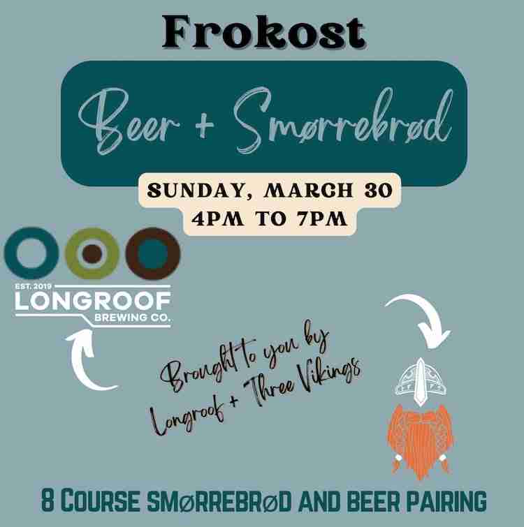 Frokost! With Longroof Brewing at Three Vikings