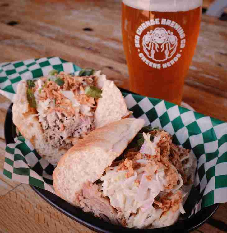 New Sammie at the Sea Change taprooms