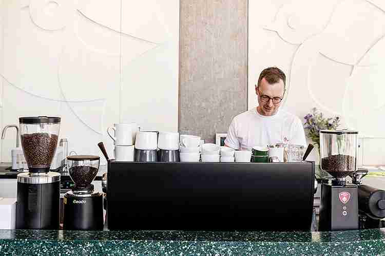 Peter West at Coffee Bureau