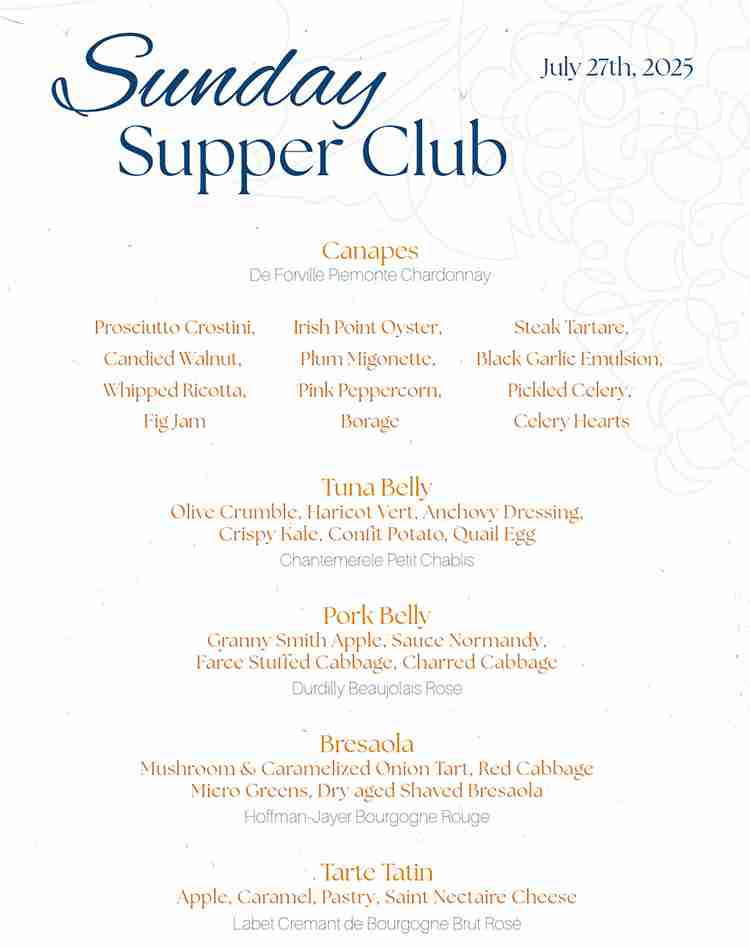 Sunday Supper Club: Summer in France