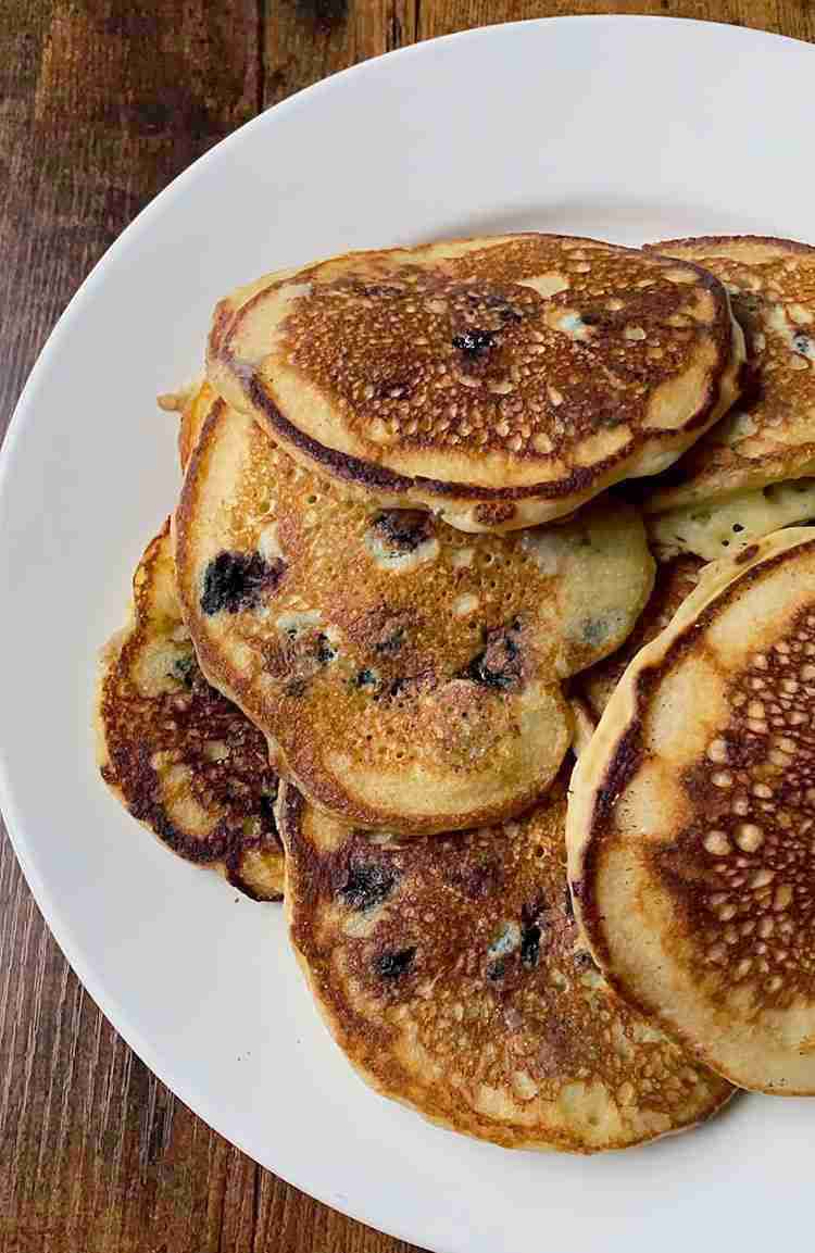 Recipe of the Week: Cornmeal Haskap Pancakes