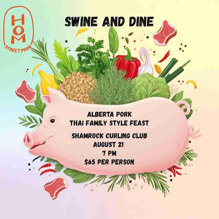 Swine and Dine with Hom Street Food 
