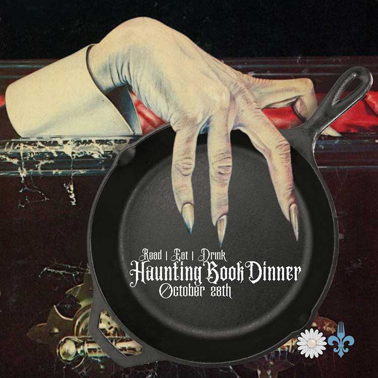 Haunting Book dinner at Chartier 