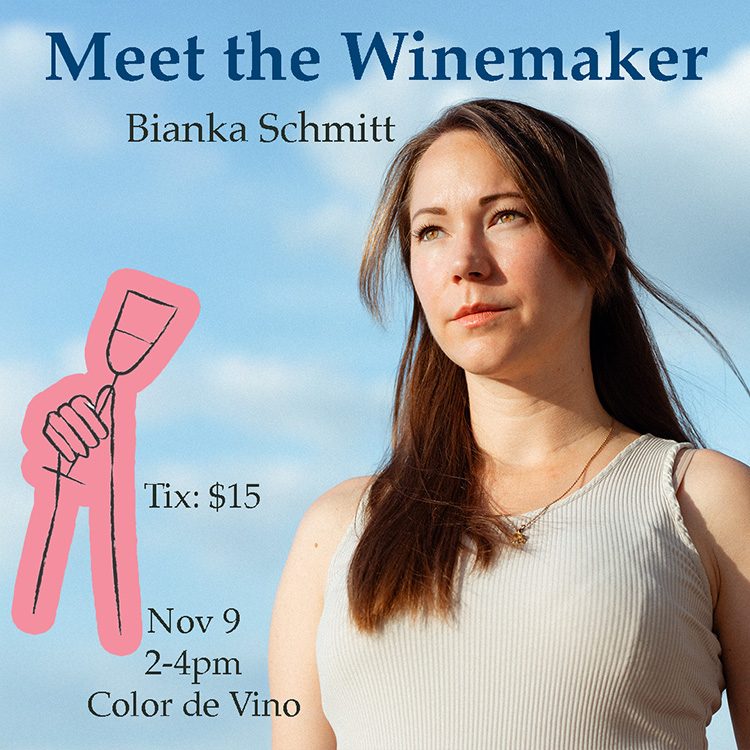 Taste wine with Bianka Schmitt at Color de Vino 