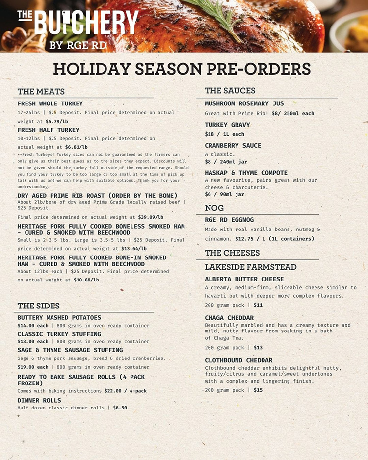Home for the Holidays at The Butchery 