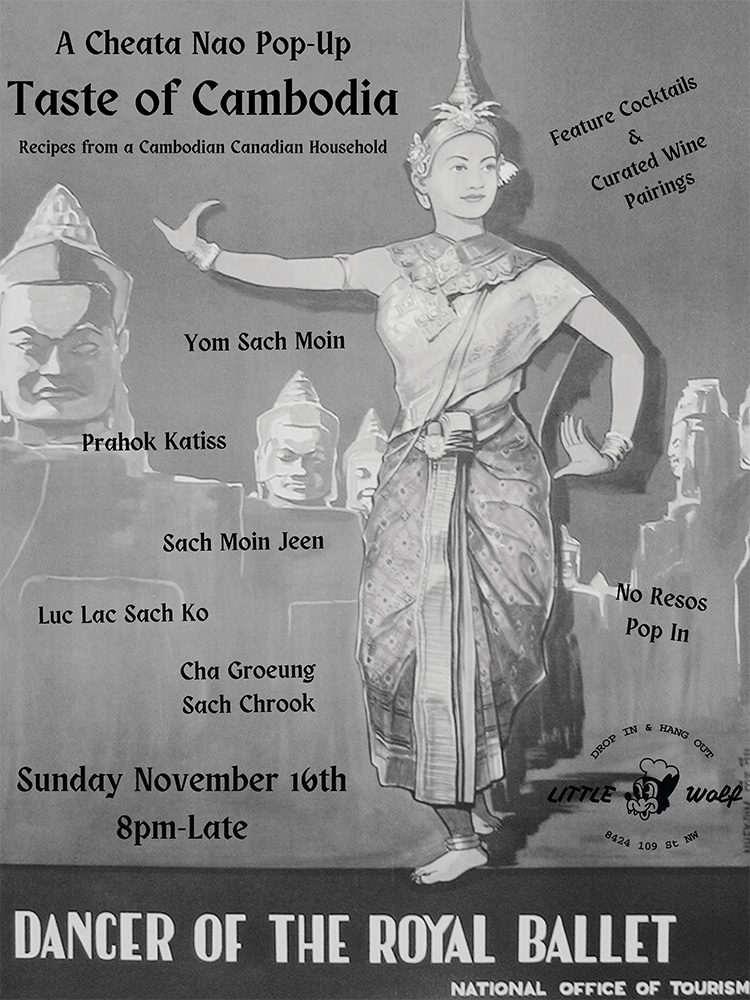 Cambodian Pop-up at Little Wolf