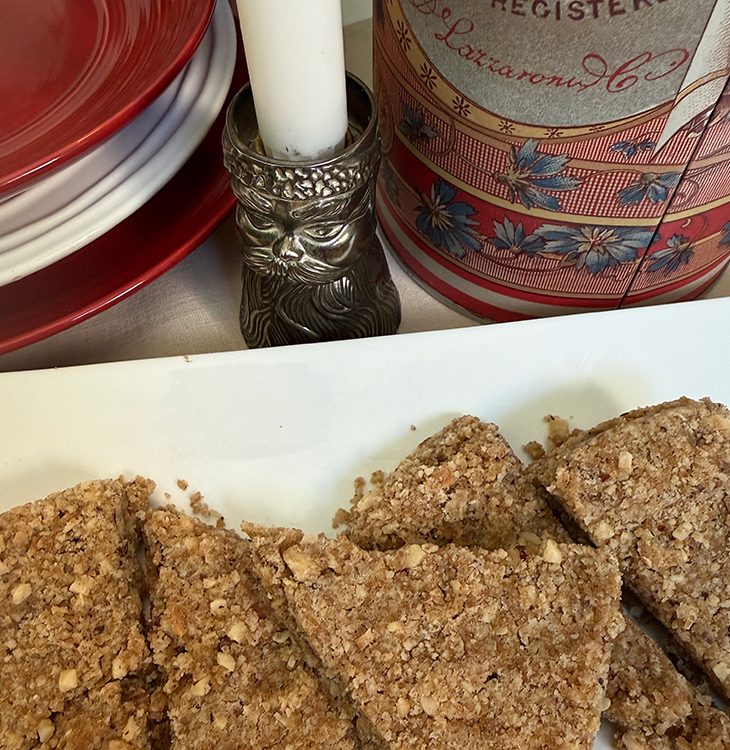Italian Espresso Hazelnut Shortbread