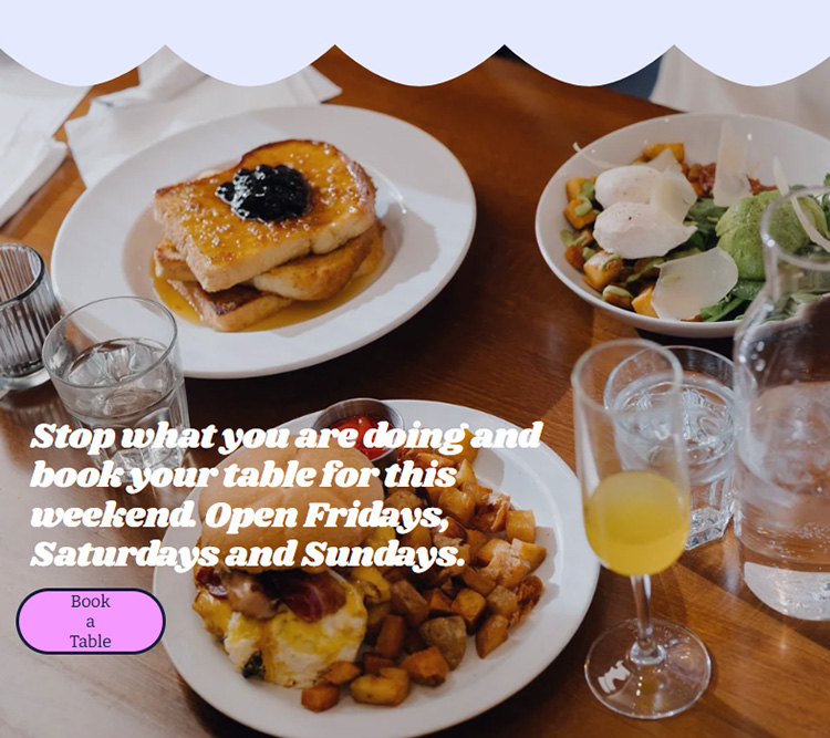 Brunch Baby! at Fox Burger