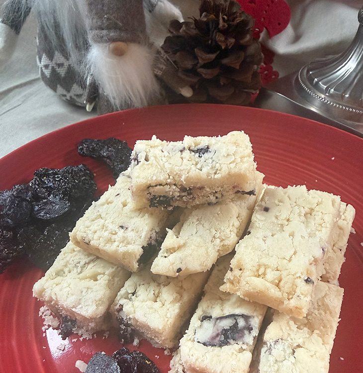 Haskap shortbread