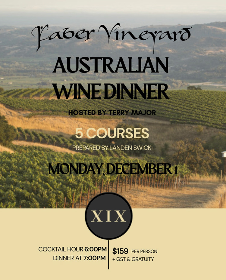 Faber Wine at Dine XIX