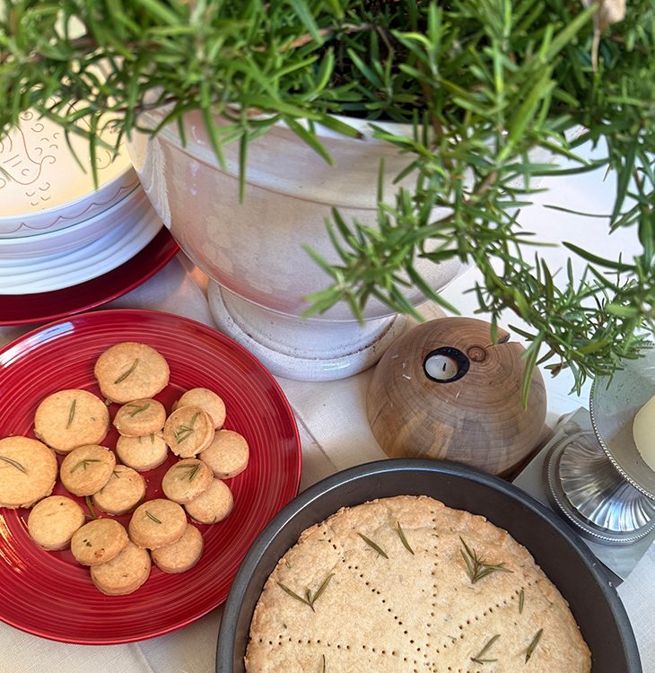 Rosemary Shortbread