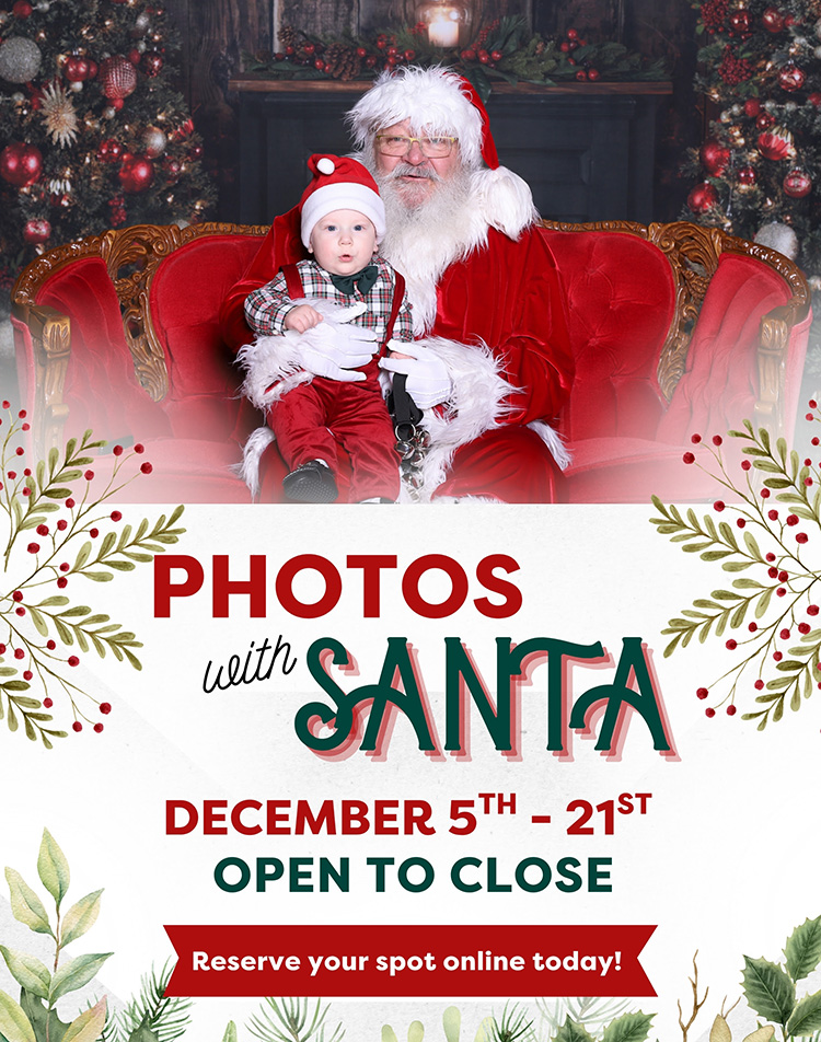 Photos with Santa at Bountiful 