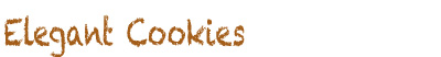 Elegant Cookies
