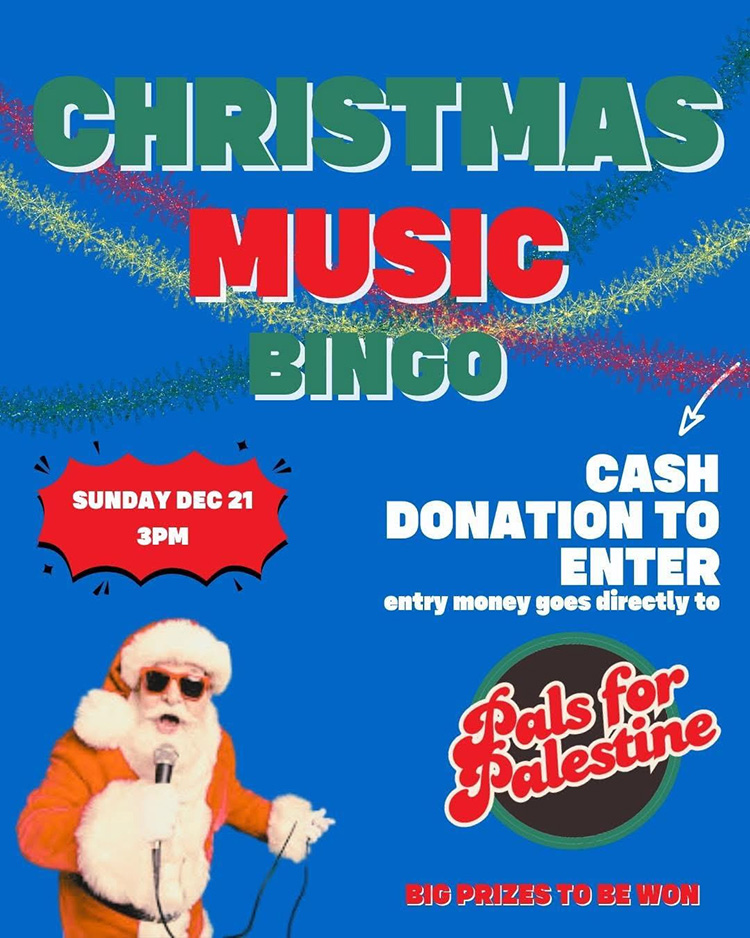 Christmas Music Bingo at Arcadia Brewing