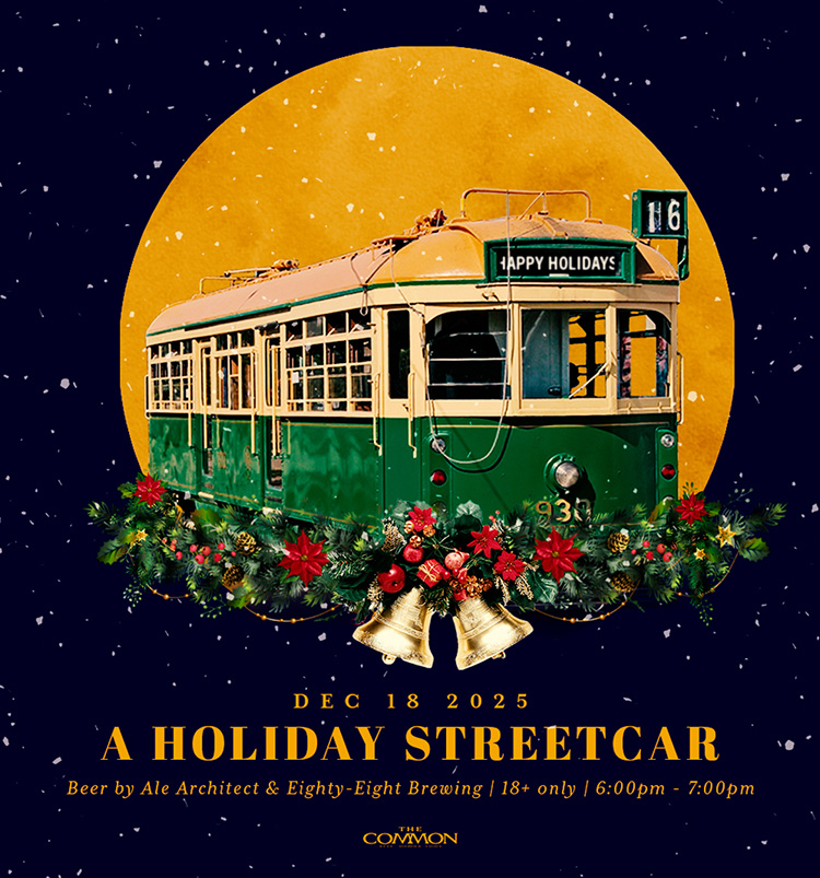 All Aboard the Common’s Holiday Trolley!