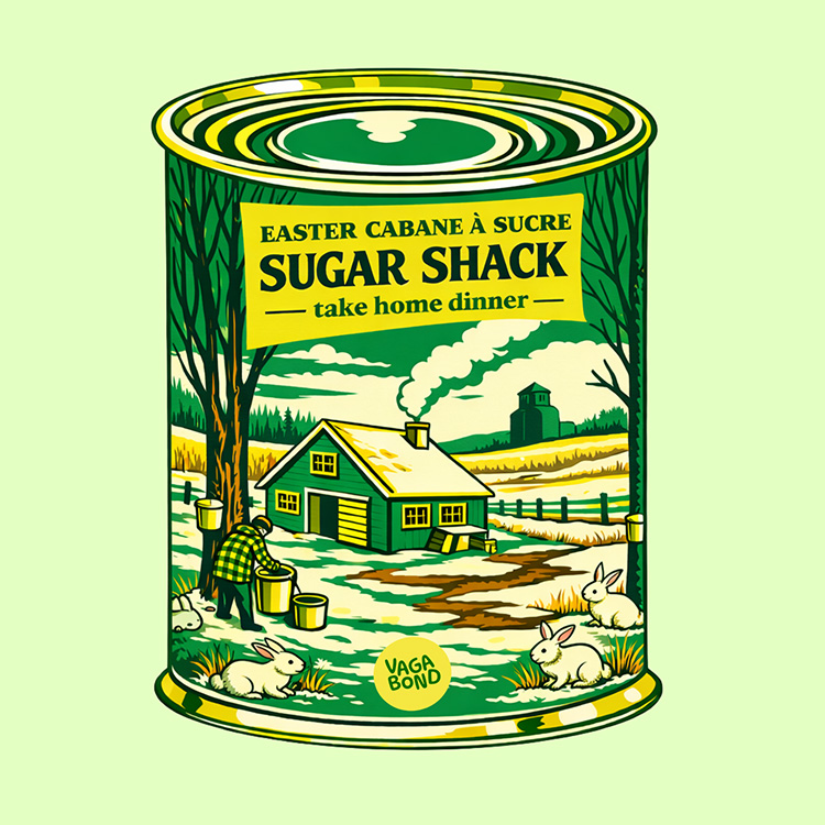 Cabane à Sucre for Easter from Vagabond 