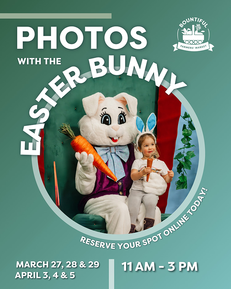 The Easter Bunny is in the House at Bountiful