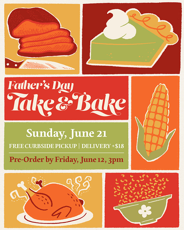 Take and Bake for Father’s Day from A Cappella