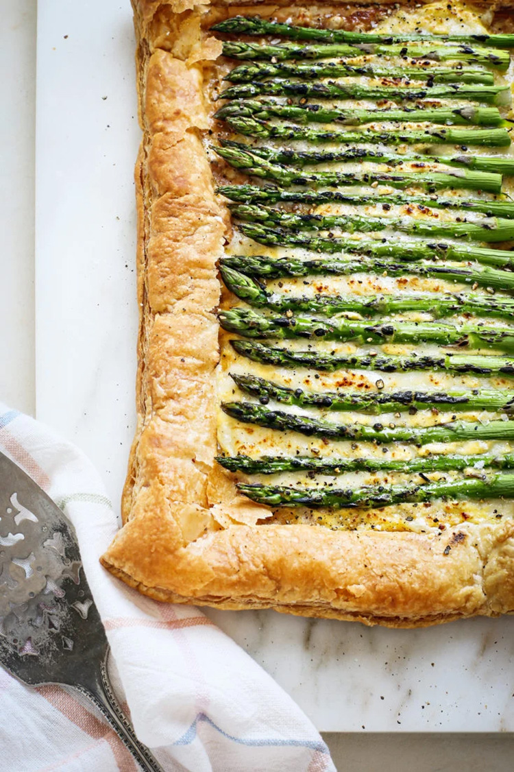 recipe of the week: asparagus tart