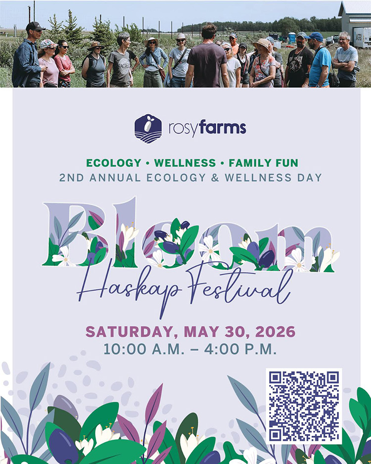 Haskap Festival is this Saturday! 