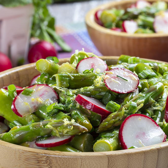Recipe of the week: Chef Kaelin Whittaker’s Asparagus and Radish Salad