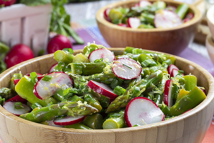 Recipe of the week: Chef Kaelin Whittaker’s Asparagus and Radish Salad 