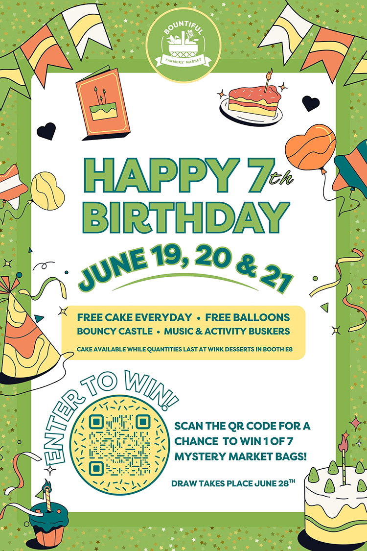 Happy Birthday Bountiful! 