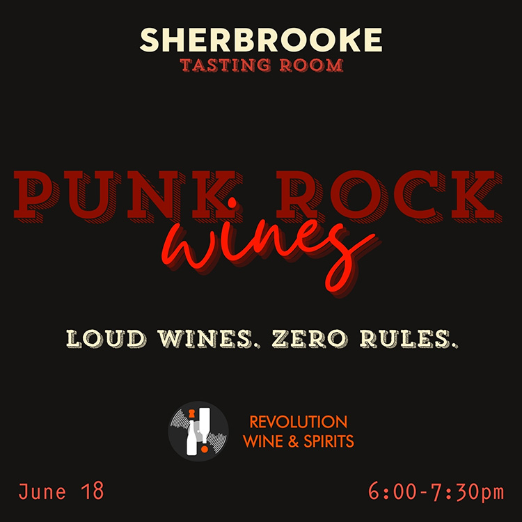 Punk Rock Wines at Sherbrooke
