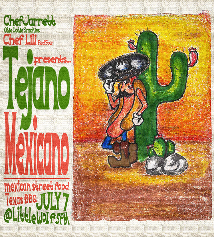 Tejano Mexicano at Little Wolf on Saturday