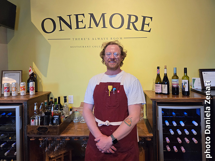 Adam Tundak at Onemore Restaurant, Coleman
