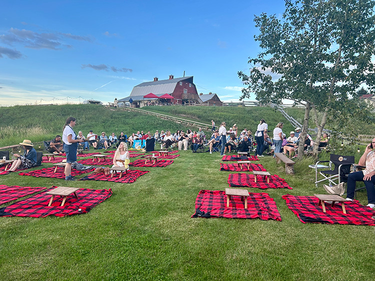 Farm to Flame Dinners at the Old Red Barn