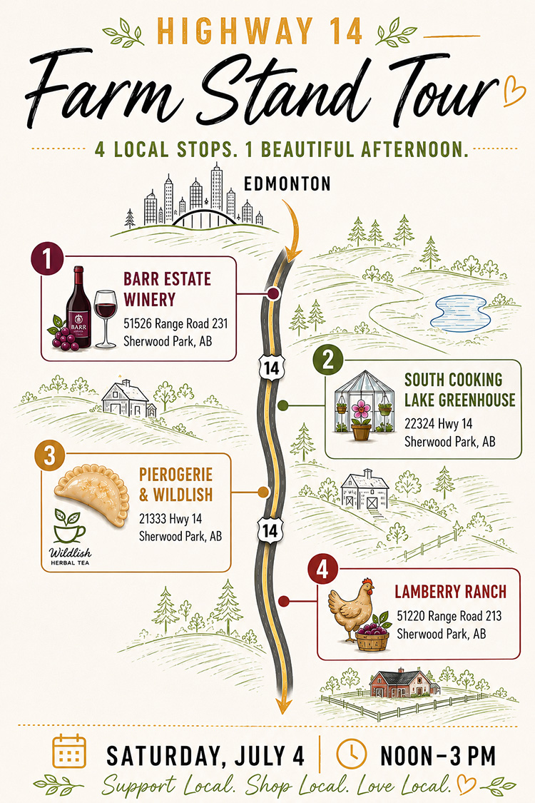 Highway 14 Farm Stand Tour is this Saturday!