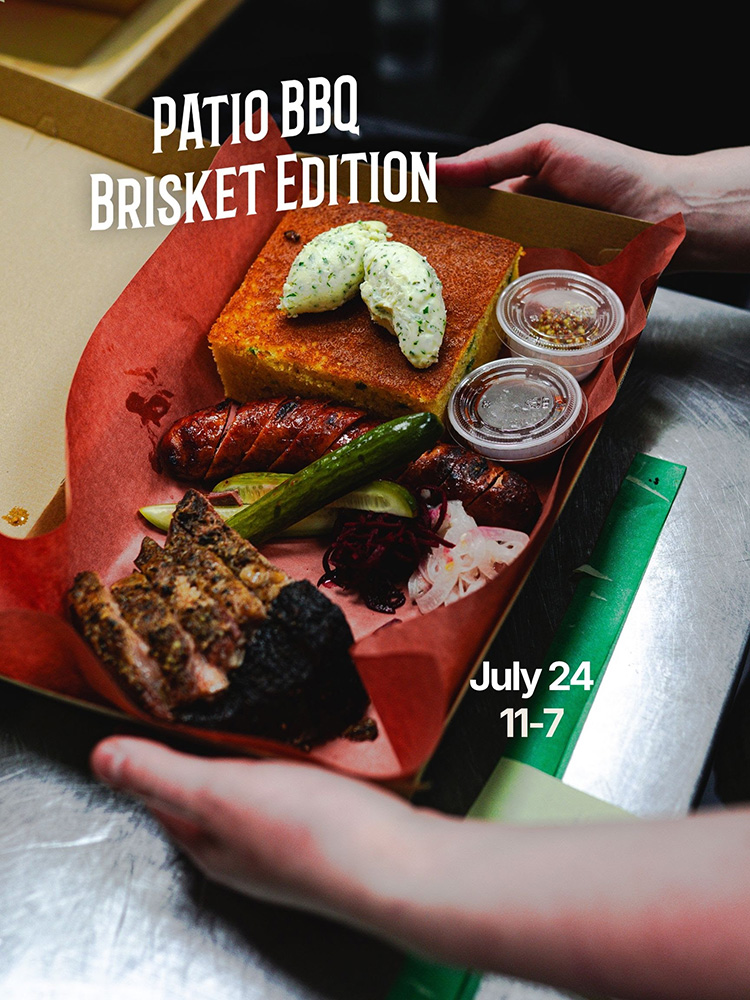 Patio Barbecue at The Butchery this Friday!
