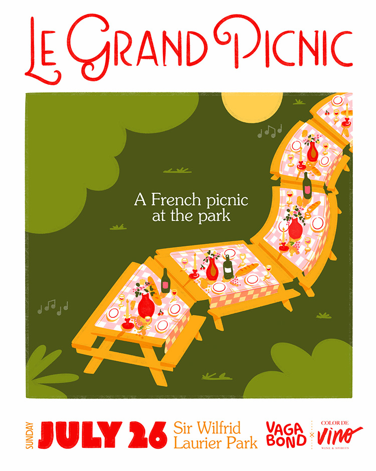 Picnic in the Park in Grand Style with Vagabond