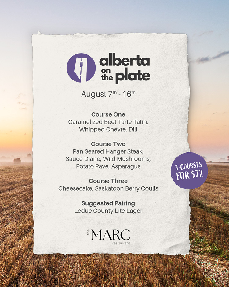 Alberta on the Plate at the Marc 