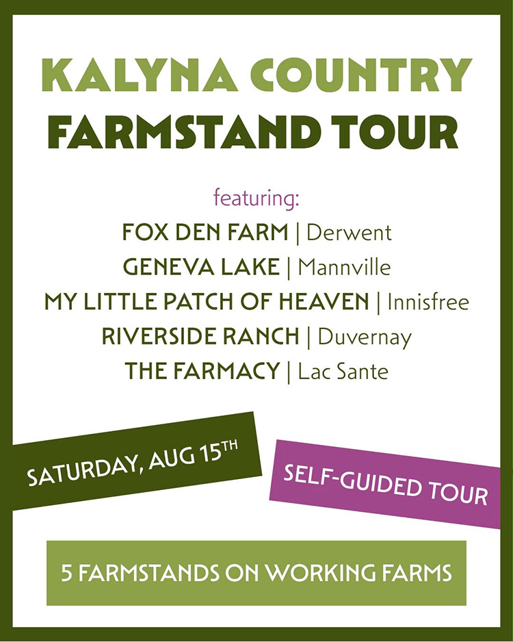 There is Nothing like a Farmstand Tour! 